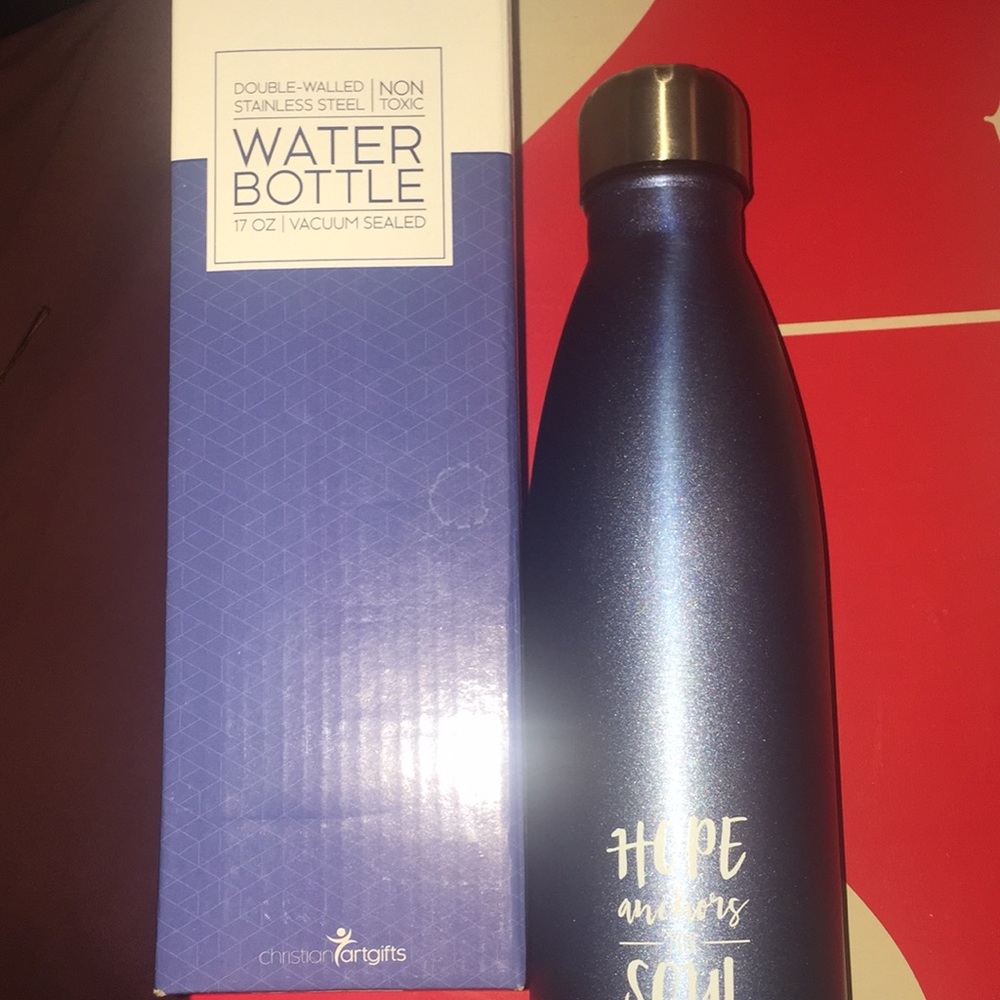Jesus water bottle